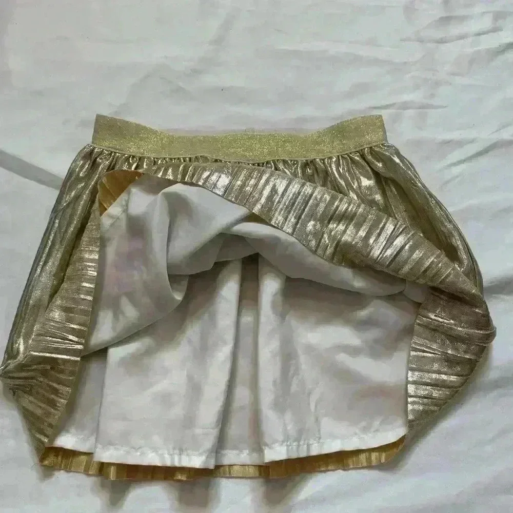 Carter’s Lined Toddler Size 3T Skirt Gold